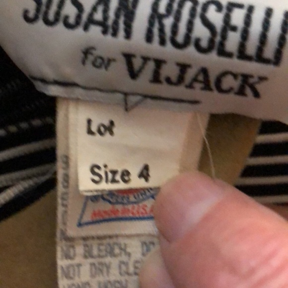 1970s  rare  Susan Roselli for Vijack dress size 4 - Picture 10 of 10